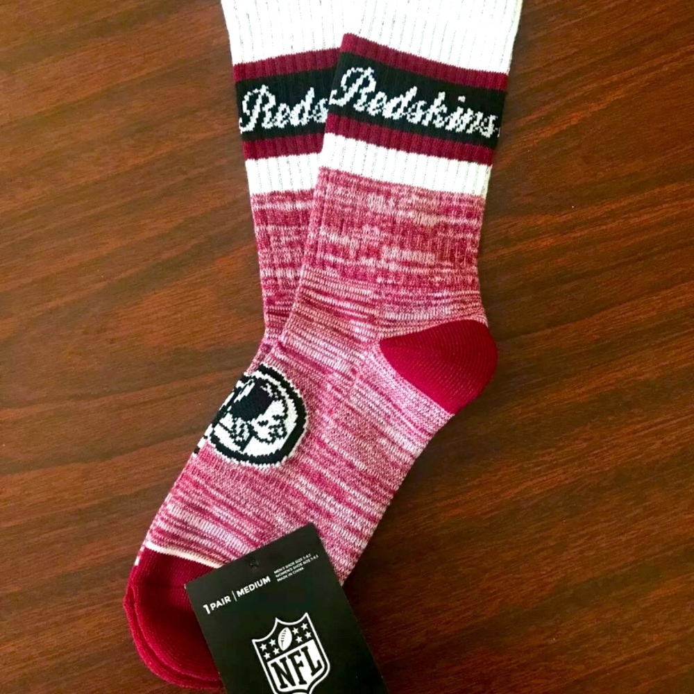 NFL Washington Redskins Cardinal OTS Socks